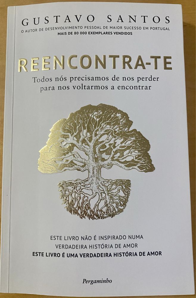 Livro Reencontra-te de Gustavo Santos