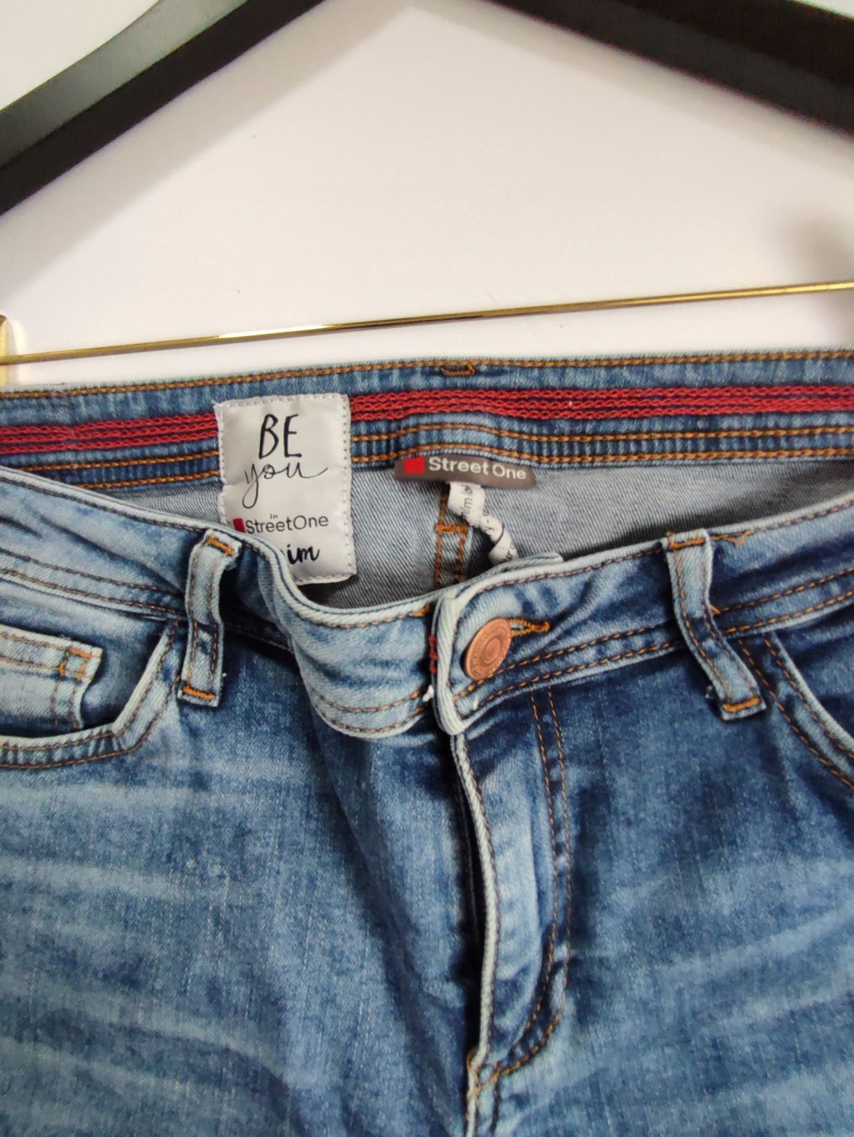 Spodenki męskie dżinsowe firmy Be you denim roz Xl , jasnoniebieski