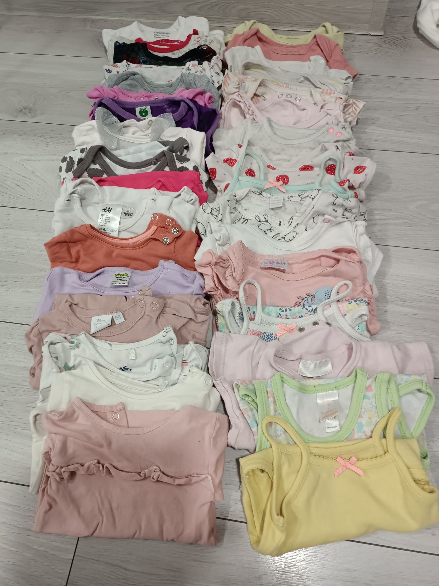 Paka ubranek dla dziewczynki rozm. 62-74. H&M, Cool Club, 5,10,15