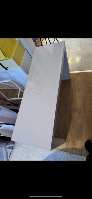 Toaletka MALM ikea JAK NOWA 120 x 41 biała z szufladą
