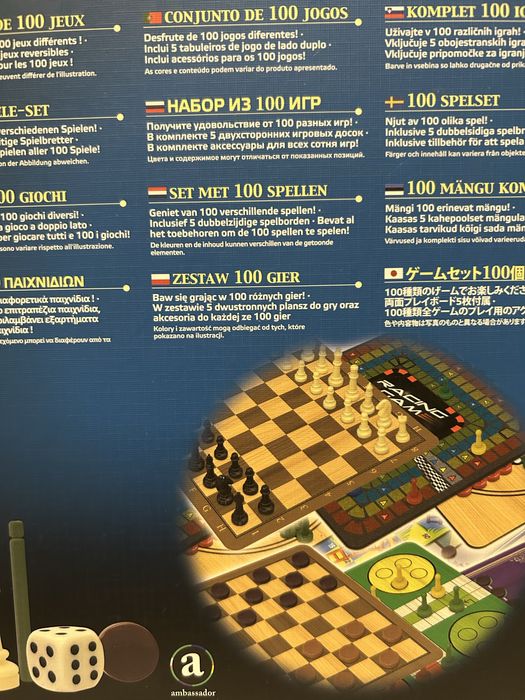 100 gier planszówki