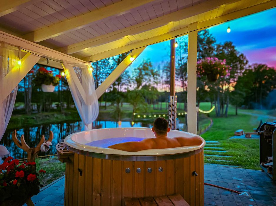 Domek na wynajem z balią i sauną na wyłączność – akceptujemy zwierzęta