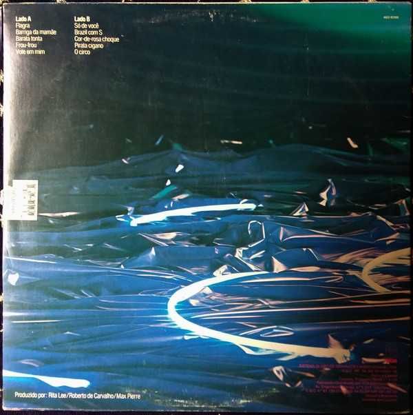 Colecionismo vinil MPB 1982 RARO: LP / Rita Lee - Roberto De Carvalho