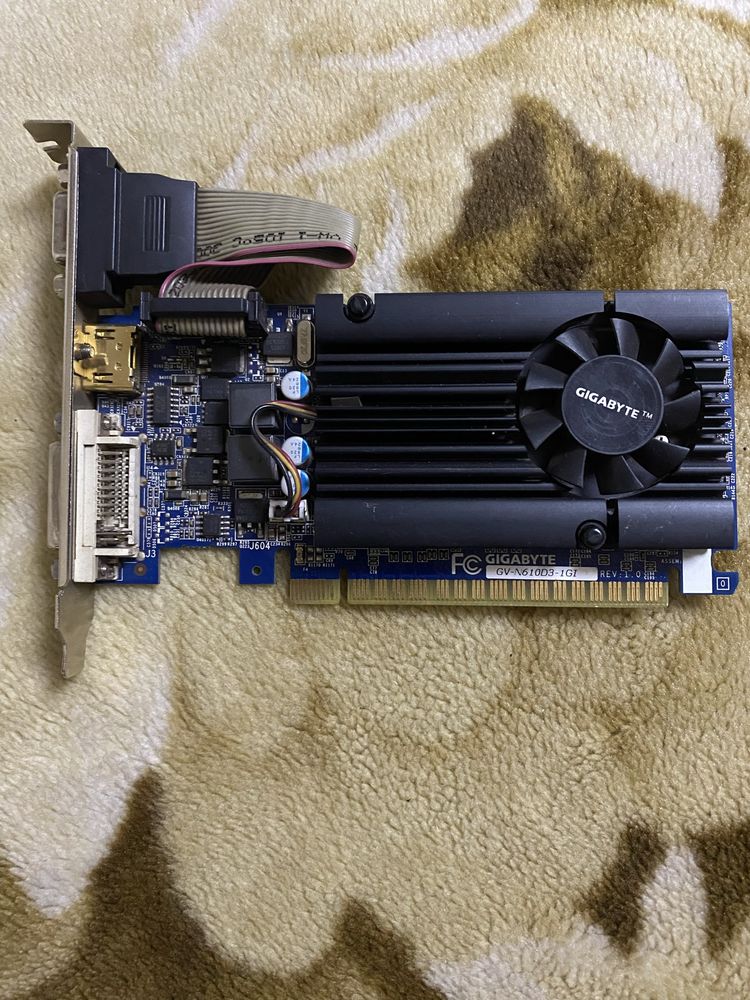 Видеокарта GeForce GV-N610D3-1GI Б/У