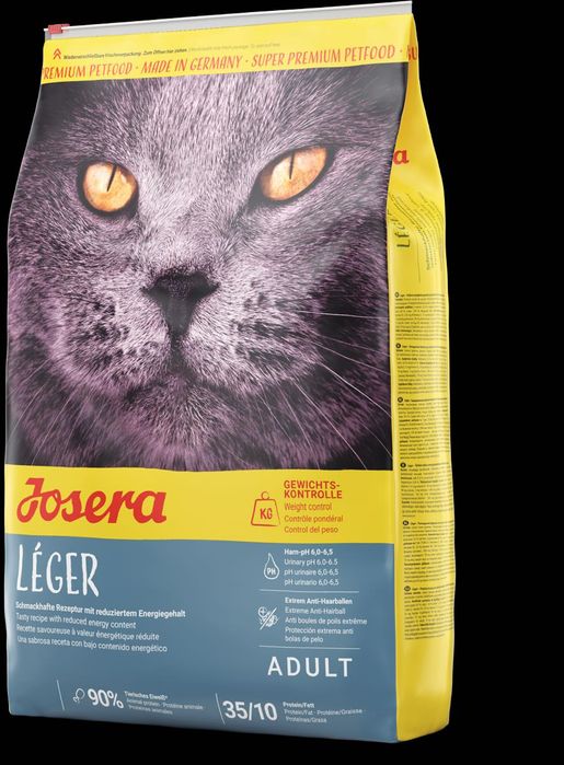 Josera Leger 10kg karmy dla kotów po sterylizacji lub kastracji