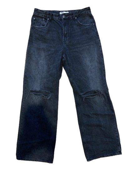 Bershka Wide rap jeans, rap pantas широкие джинсы, baggy ,