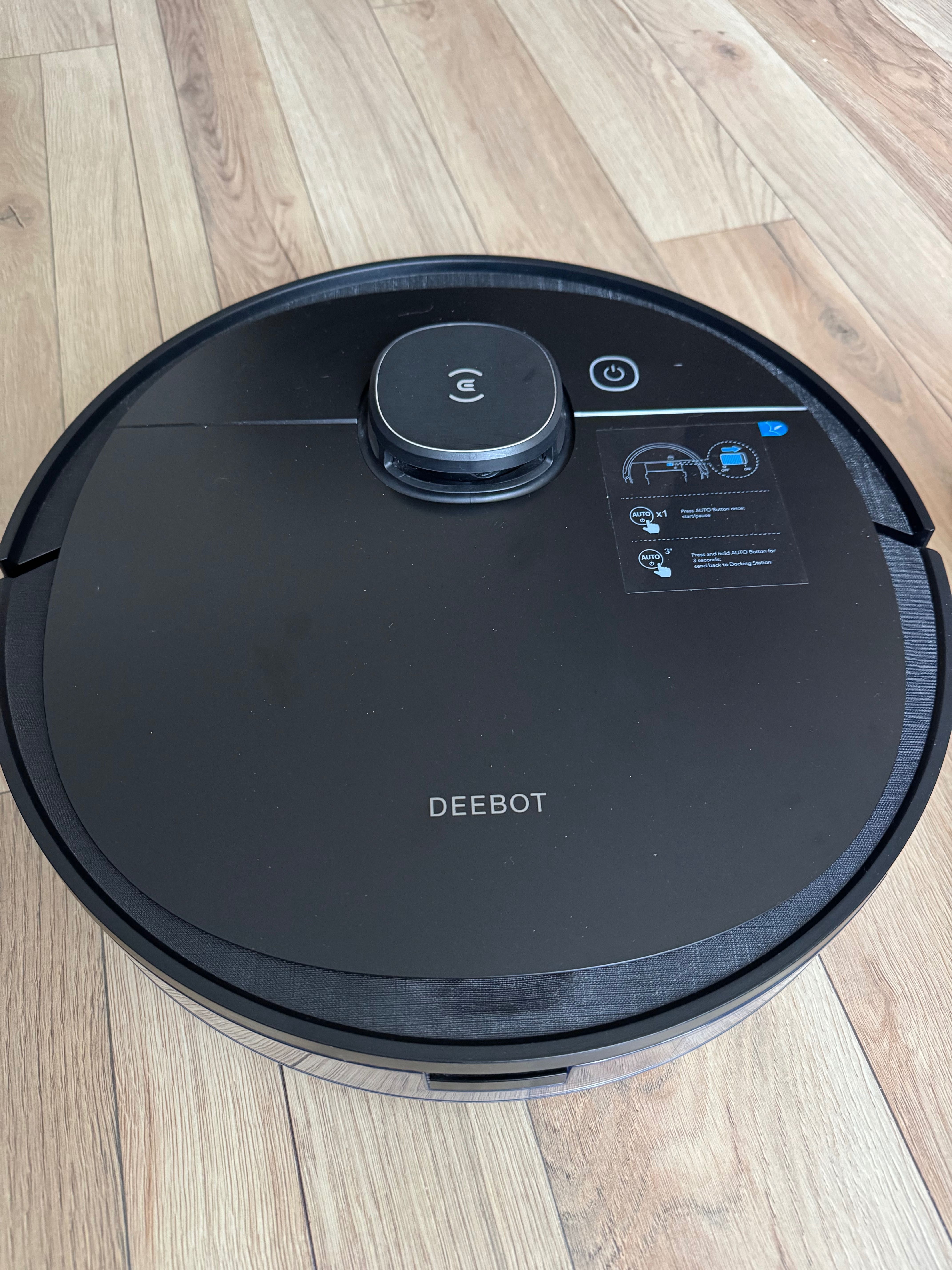 Робот-пилосос Ecovacs Deebot Ozmo 950 Black (DX9G)