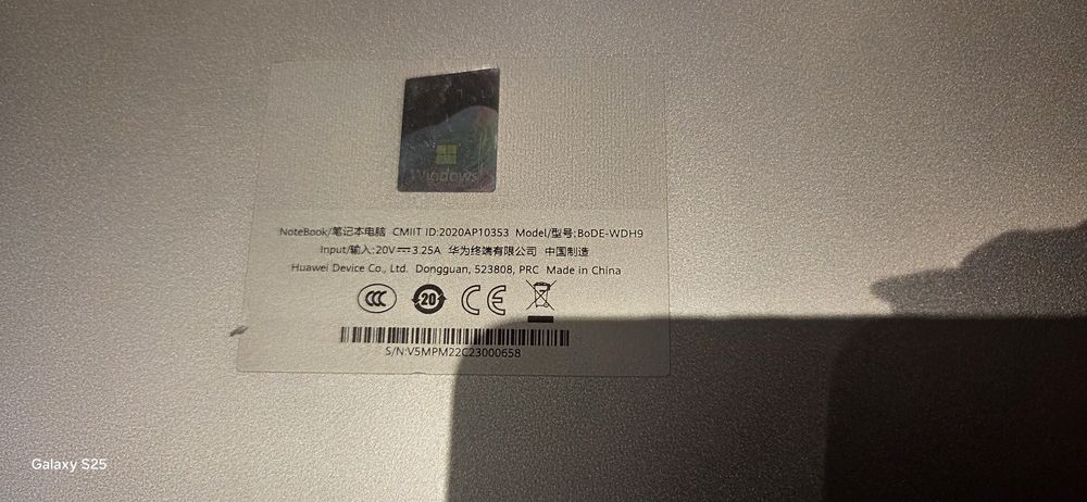 Laptop Huawei Matebook D15 2022