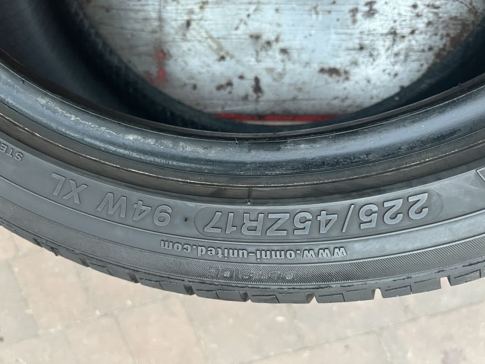 1szt. 225/45/17 Radar Dimax 4Season 2023r. POJEDYNKA