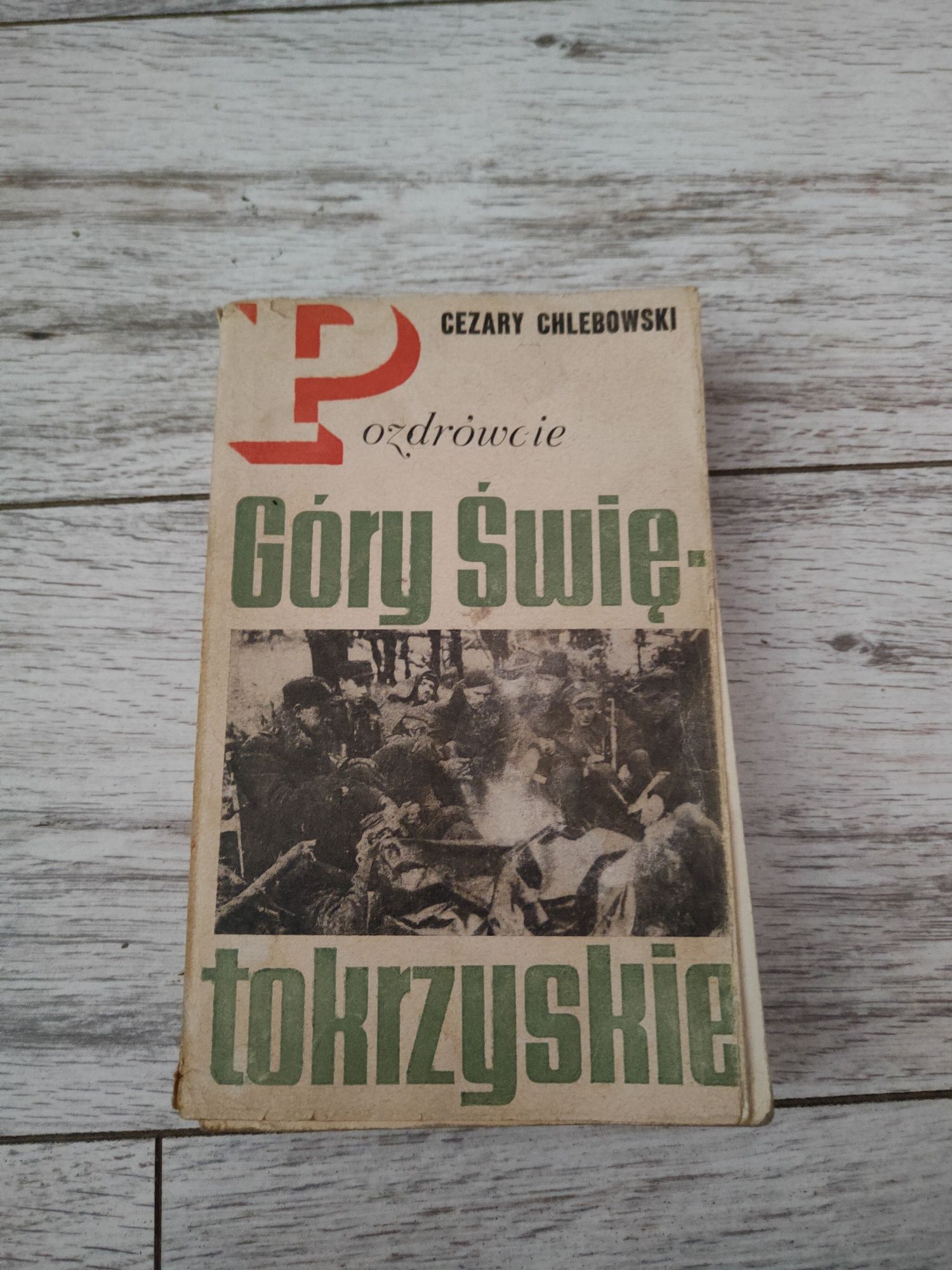 książka pozdrówcie góry świętokrzyskie Cezary Chlebowski partyzantka