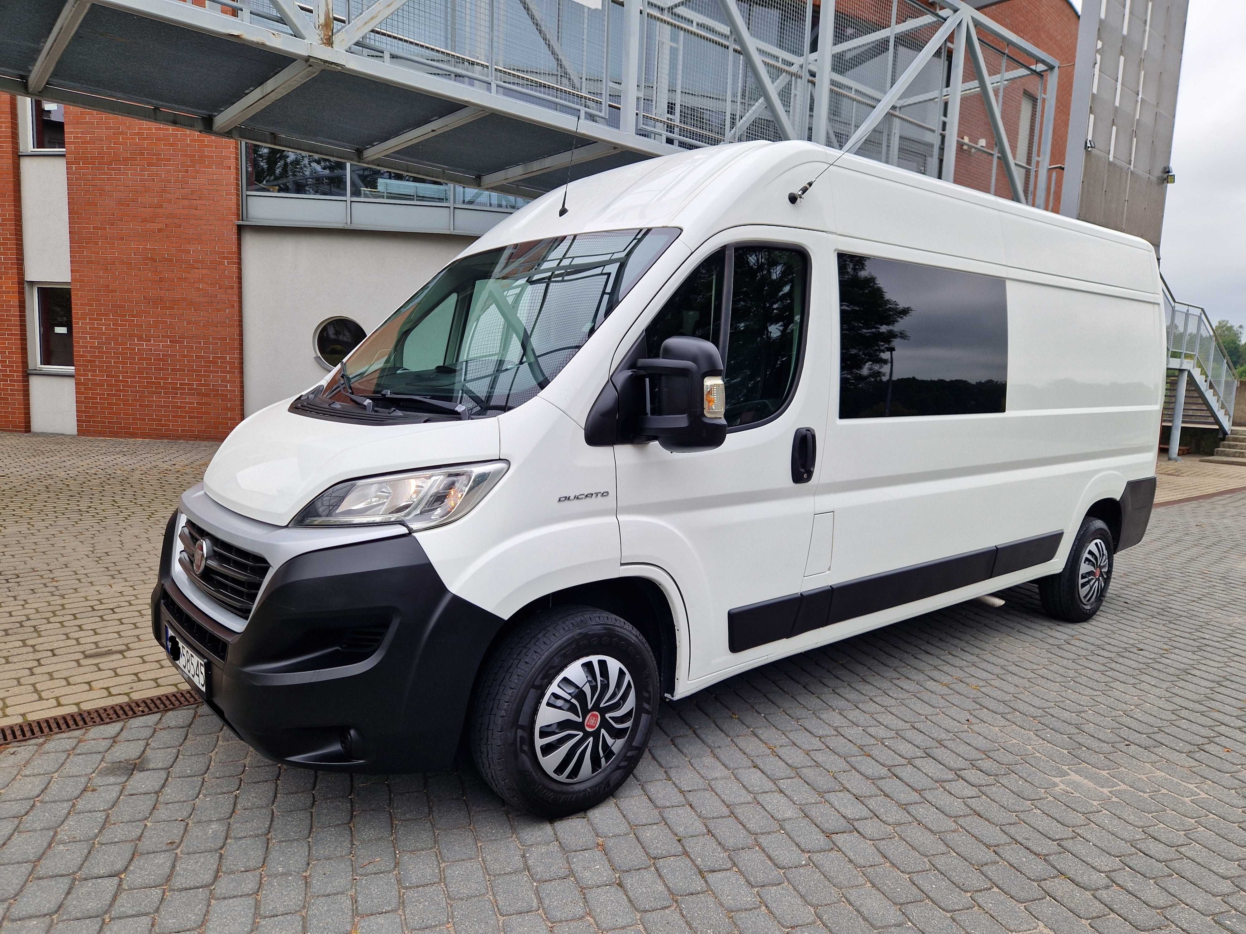 Fiat Ducato Furgon L3H2 6 7 Brygadówka Hak F-Vat 23% master Leasing