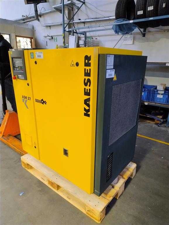 SPRAWNA!!! Sprężarka KAESER ASK27 15kW, 2,35m3/min, 11 Bar, S015496