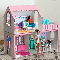 Кукольный домик Барби мебель в подарок Ляльковий будинок Лол