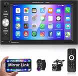 Radio Samochodowe 2 Din 6,2" Bluetooth Ios, Android Mirror Link Fm/Usb