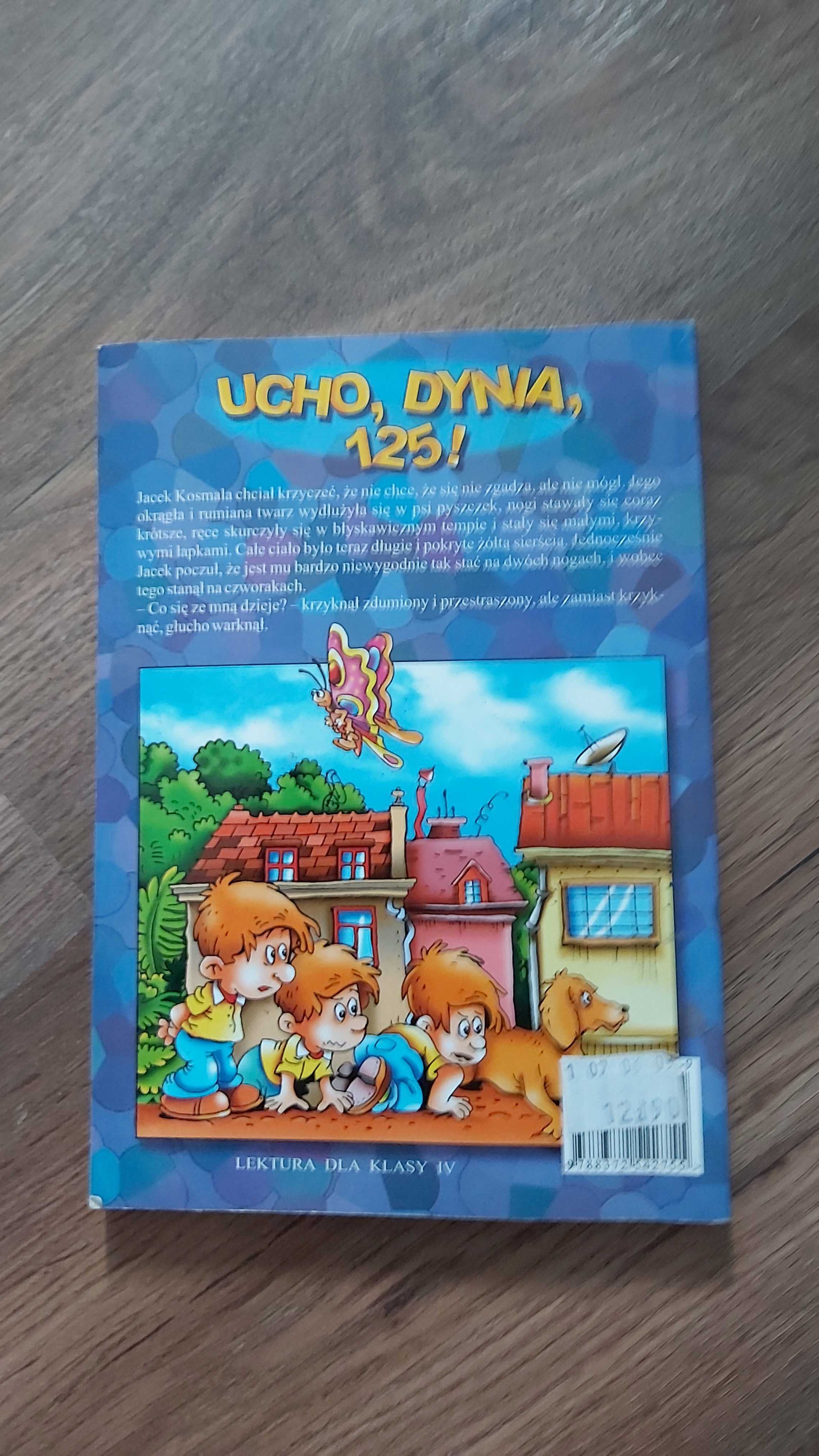 Sprzedam książkę "Ucho, dynia, 125"