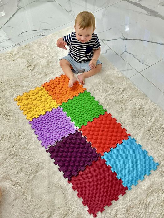 Продам Масажний килимок «Ортек Мікс Пазли» 8 елементів М`ЯКИЙ, Гра,