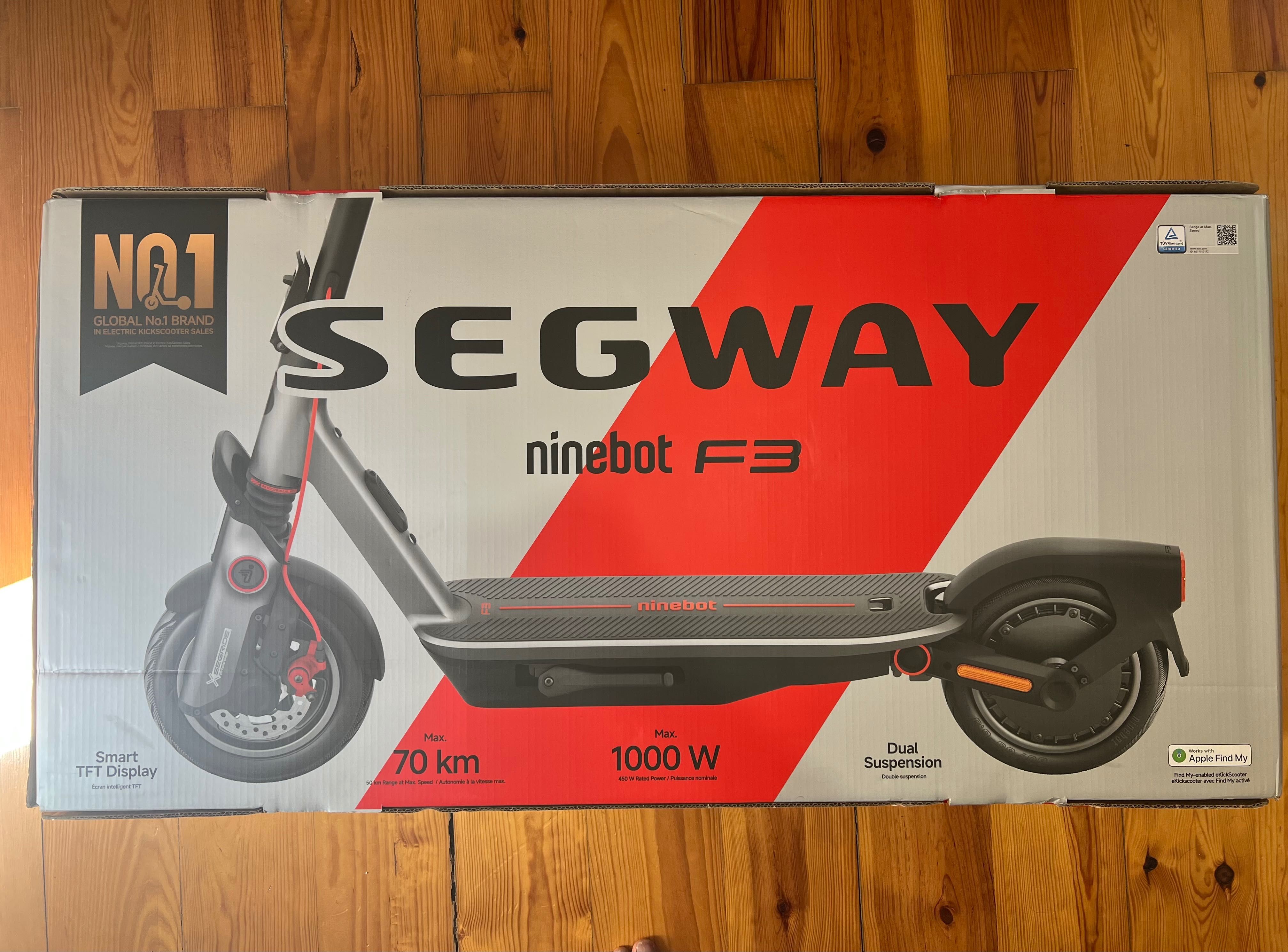 Trotinete Elétrica NINEBOT F3