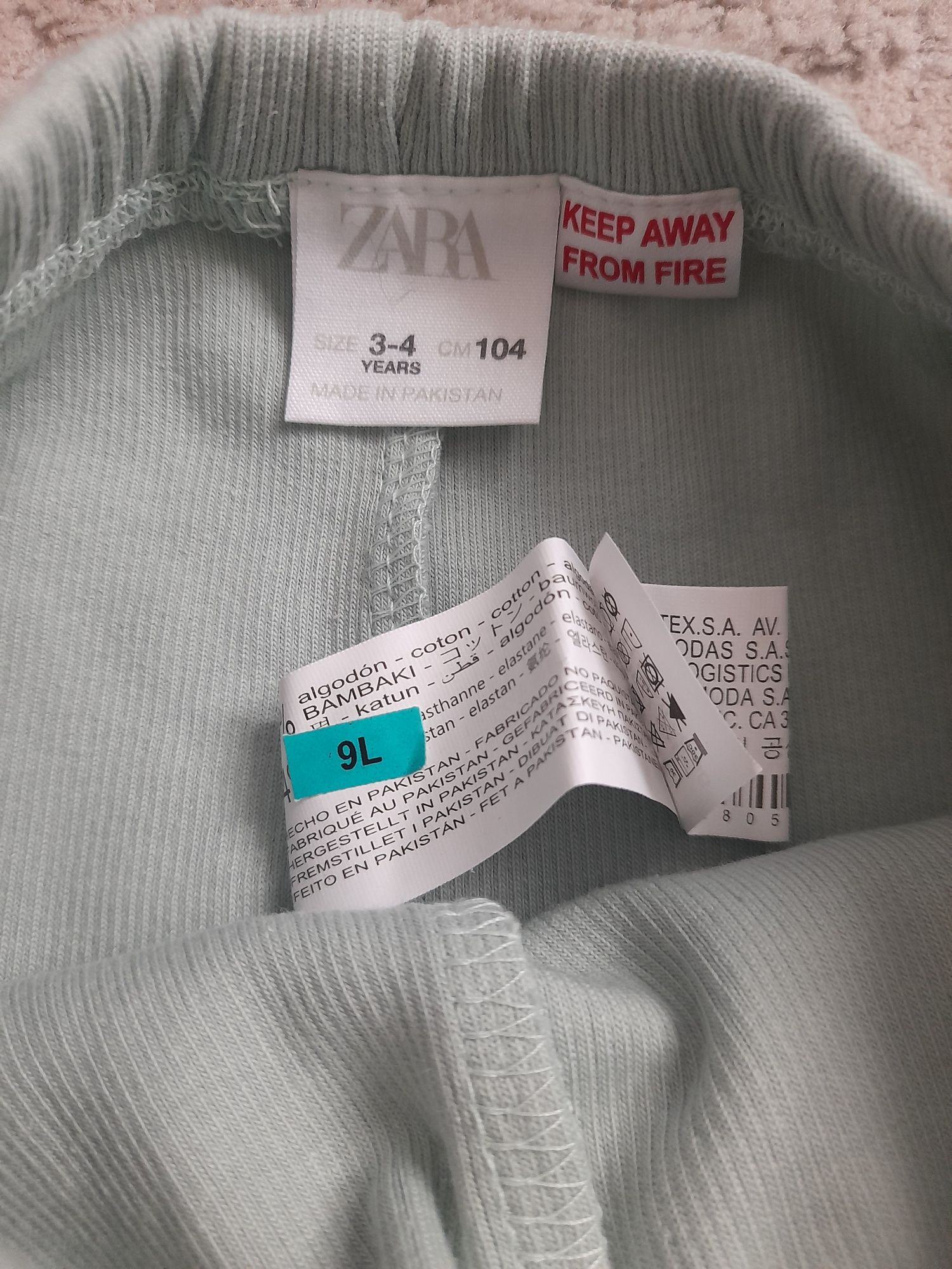 Nowe leginsy Zara r.104