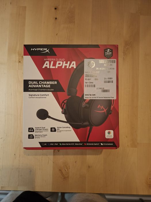Słuchawki HyperX Cloud Alpha
