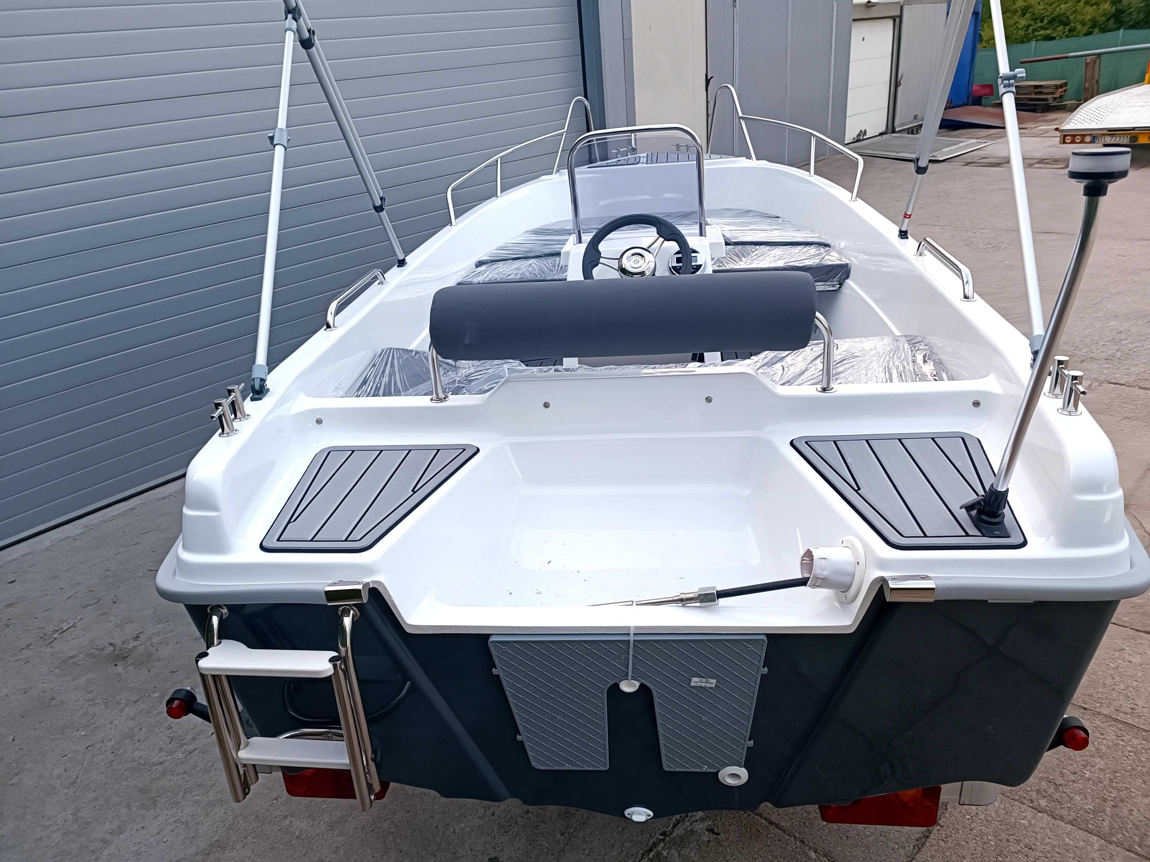 Łódź motorowa Scalar 450 w pełni  wyposażona okazja