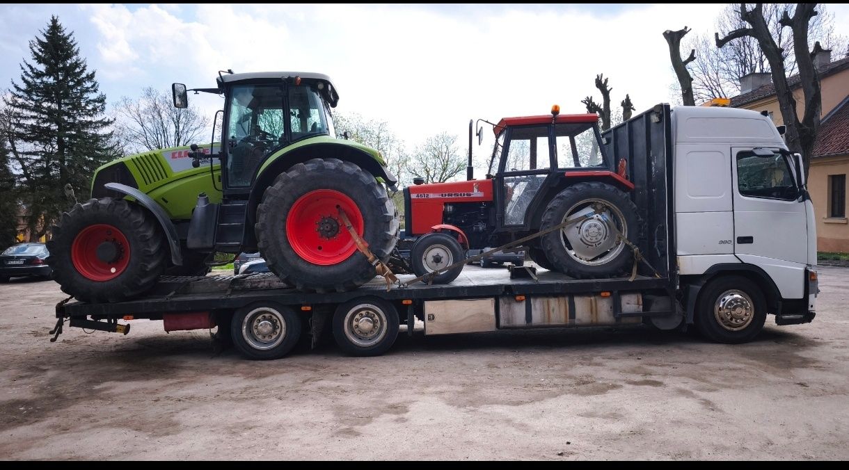 Laweta holowanie Drogowa Transport rolniczych budowlanych TIR GABARYTY