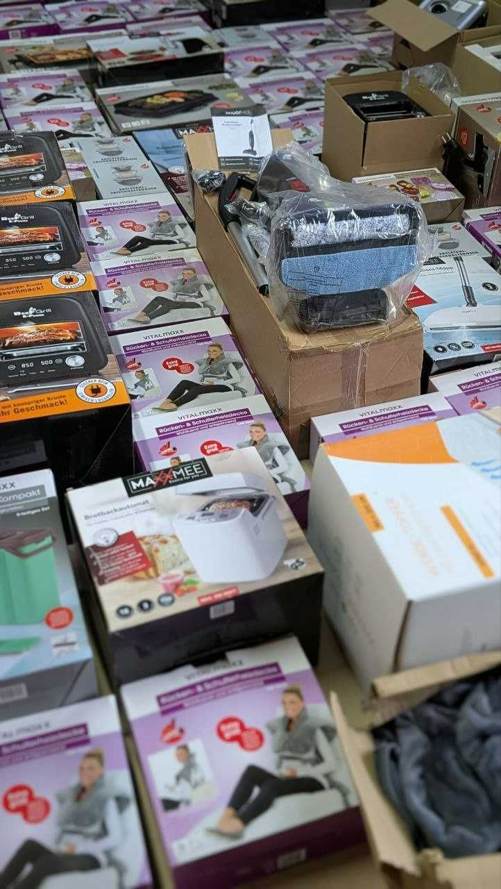 Палет з мікс електронікою/технікою для офлайн/онлайн магазинів 164 кг!
