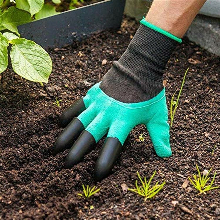 Рукавиці садові із кігтями Garden Genie Gloves (перчатки с когтями)