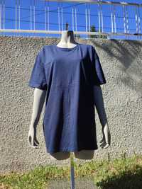 T-shirt azul escura Mukua