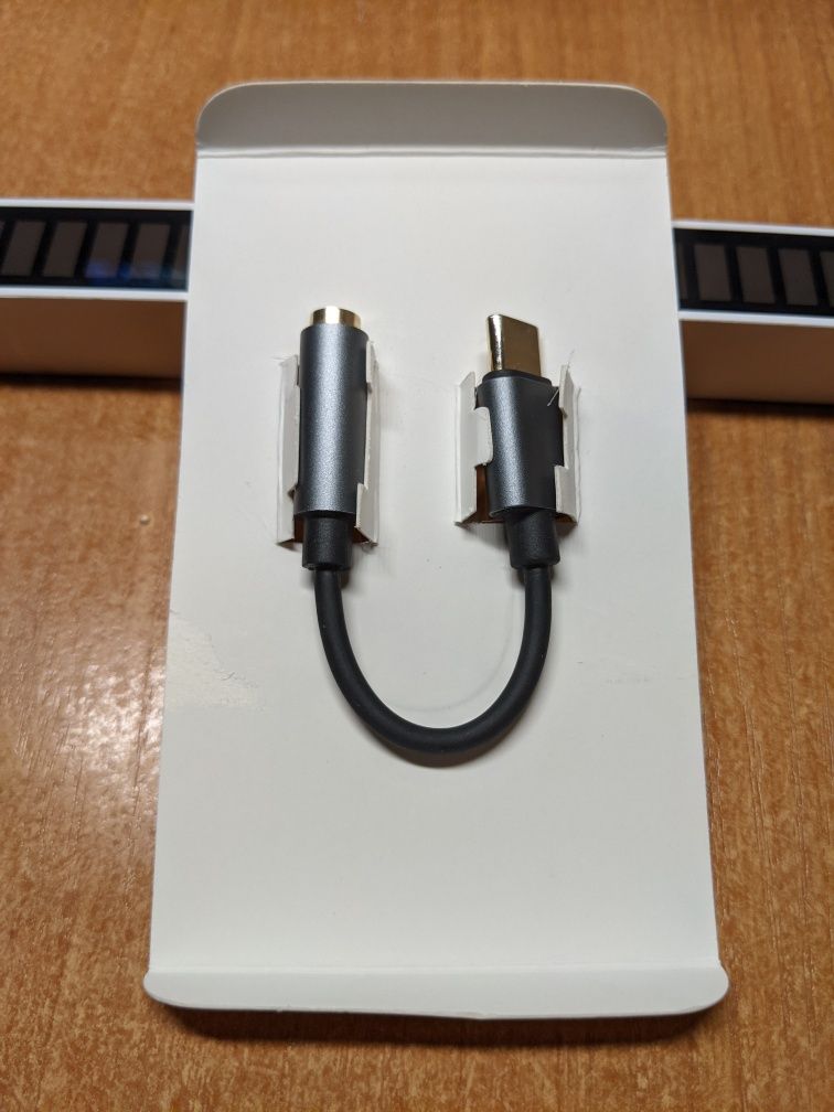 Baceus DAC 24-Bit 48kHz (цап, підсилювач, перехідник, USB-C- Jack 3.5)