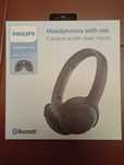 Auscultadores Philips 2000 (com microfone). Headset. Garantia de loja.
