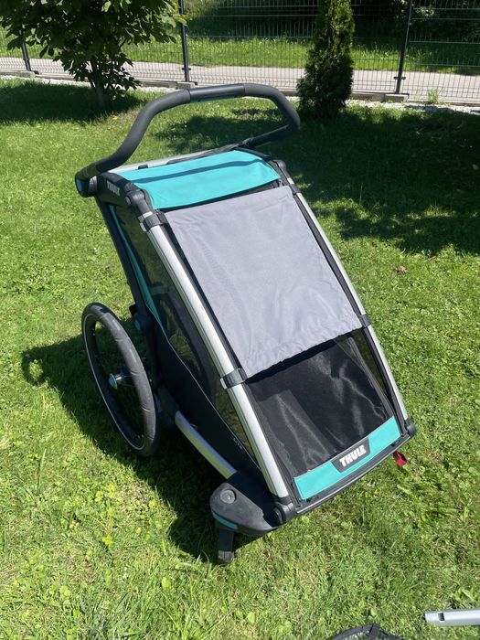 2w1 THULE Chariot Lite 1  przyczepka rowerowa - spacerówka terenowa