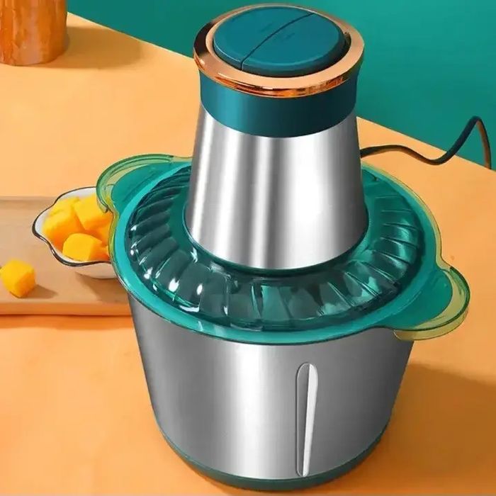 Кухонний блендер  Блискавка із металевою чашею на 2 л, 1200 Вт Зелений