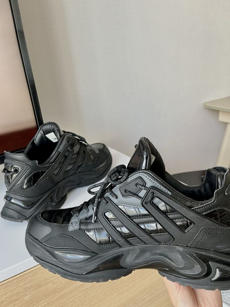 Guess  belluno low Чоловічі чорні кросівки ОРИГІНАЛ