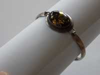 Srebrna, damska bransoletka na rękę - KOŁO - srebro 925 - biżuteria