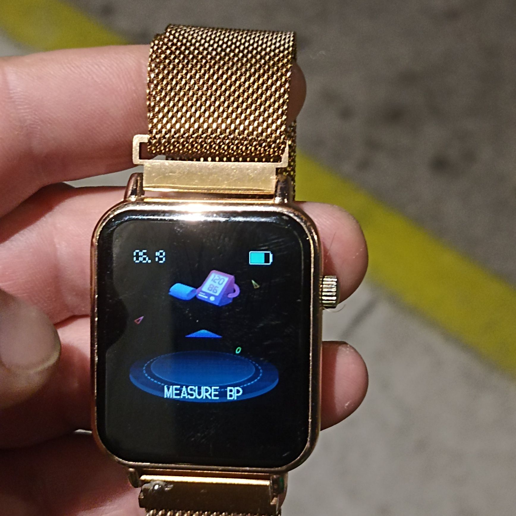 Smartwatch a funcionar muito bem