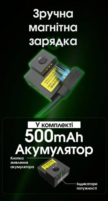 Ліхтар пістолетний з ЛЦУ Nitecore NPL25 GL з акумулятором