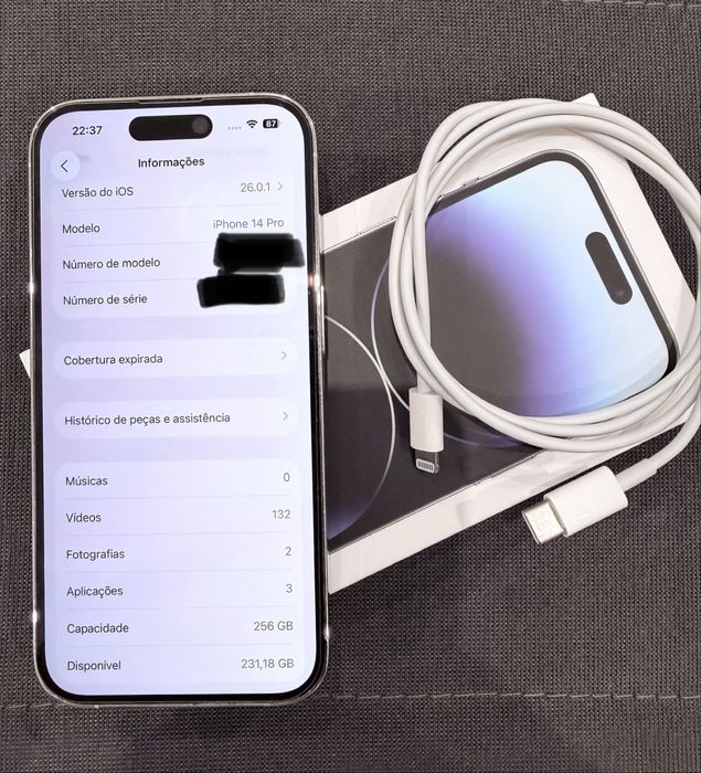 Iphone 14 PRO - 256GB com Garantia