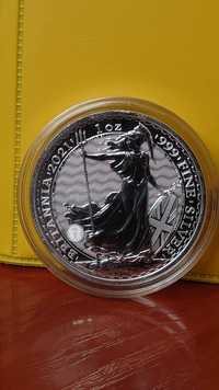 Kolekcjonerska srebrna moneta z 2022 roku.