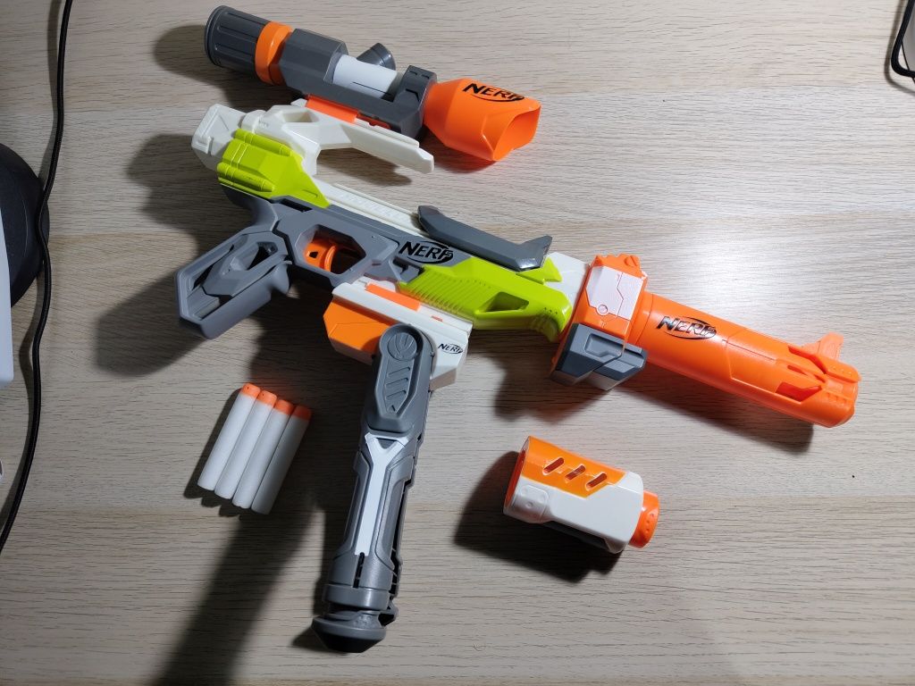 NERF MODULUS IONFIRE + 4 balas + 4 mods