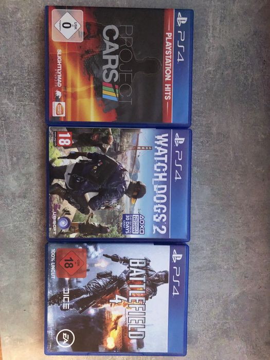 Продам 3 диска для PS4