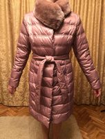 Пуховик, зима, 48, L, новый, длинный