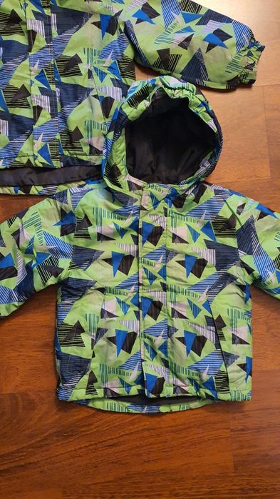 Lupilu kurtka kurtki narciarska bliźniaki zielona 98/104