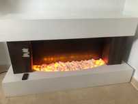 Electric Chimney - chaminé elétrica / balderia lareira de chão