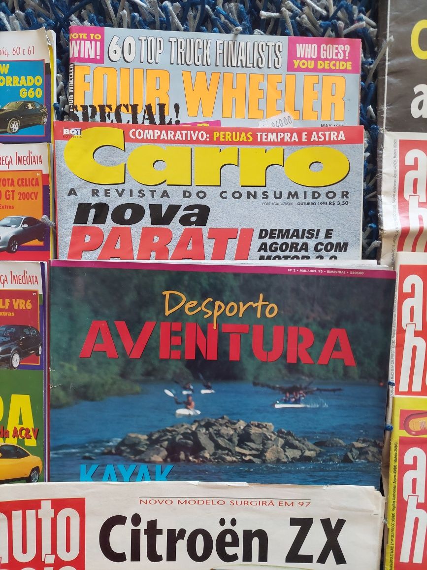 Revistas de Automóveis antigas