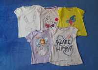 Koszulki z krótkim rękawkiem dla dziewczynki (98/104)