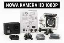 NOWA kamera sportowa HD 1080P + akcesoria + etui wodoodporne