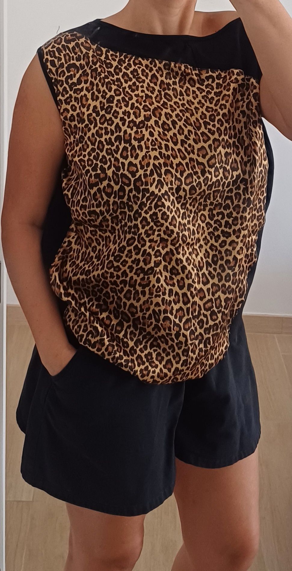 Vestido/top leopardo da intimissimi - M