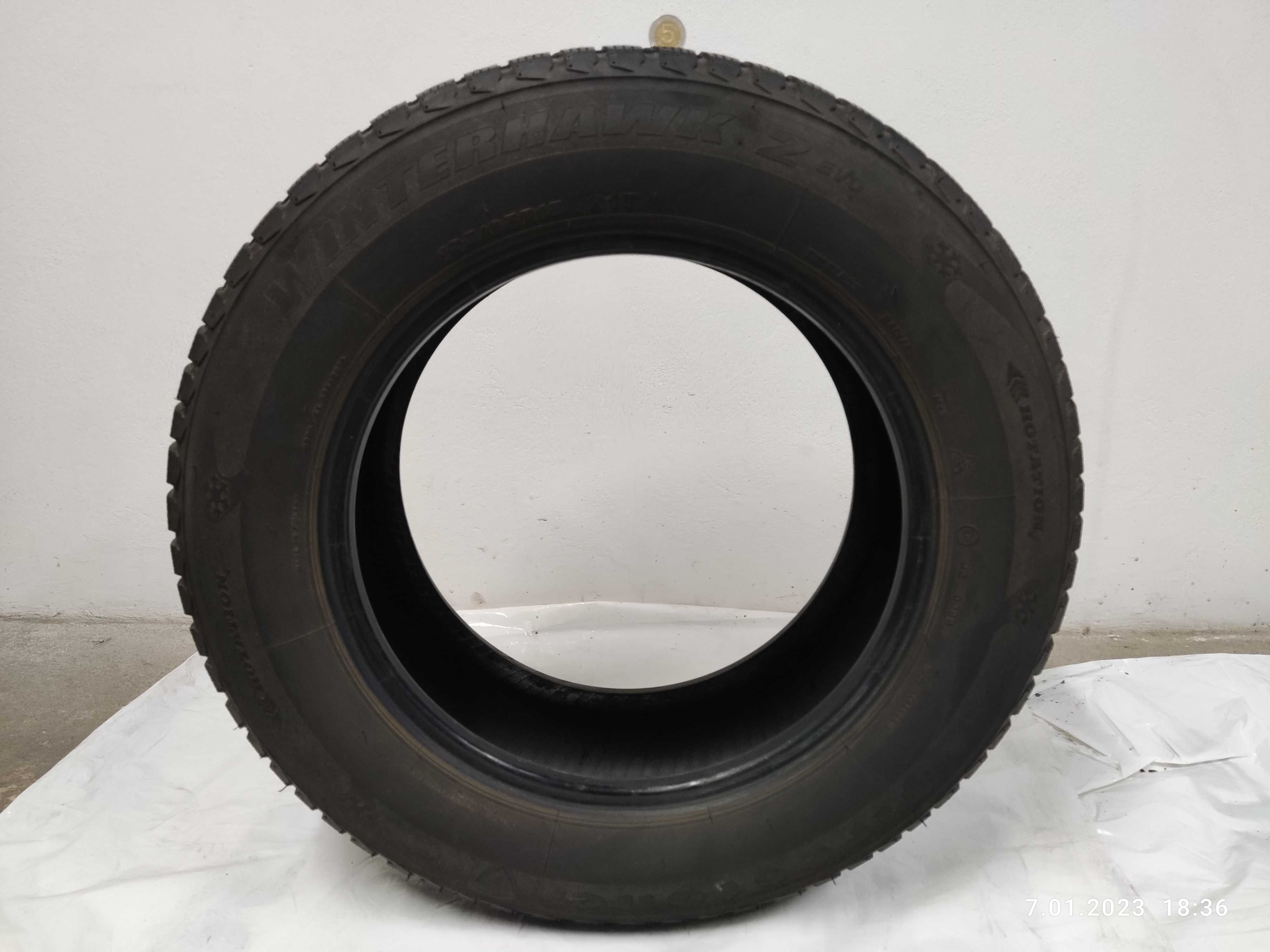 2 OPONY zimowe FIRESTONE Winterhawk 2 Evo 195/65 R15, 91T /Używane