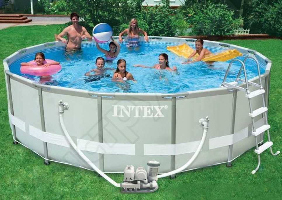 Басейн каркасний фабричний Intex 305 x 76 см. Бассейн для дома!!