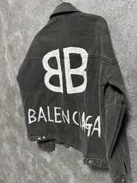 Куртка ветровка джинсовка balenciaga